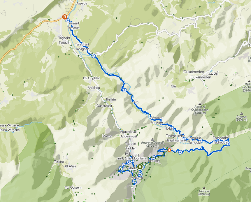 Day trip imlil to asni